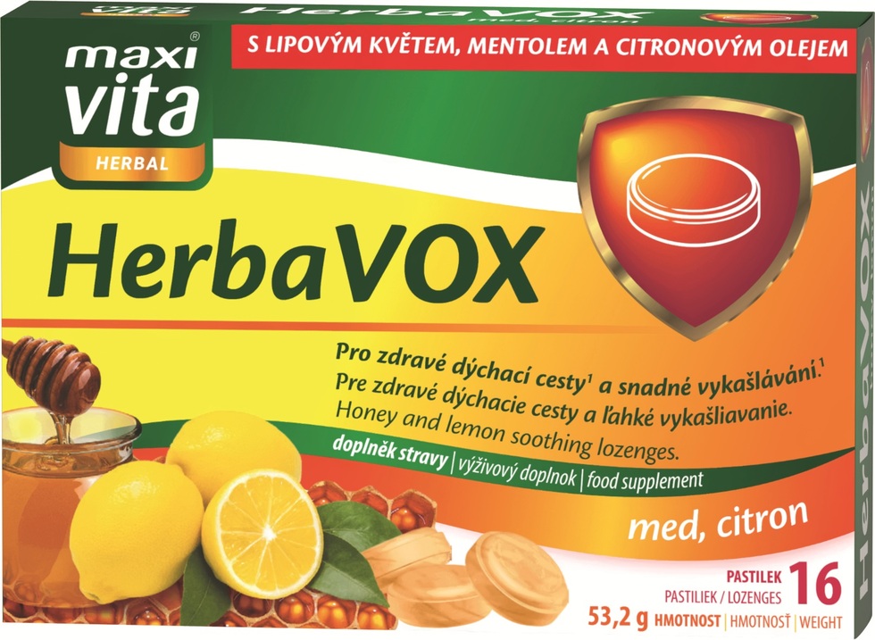 3d maxi vita herbavox med citron 16ks k tisk