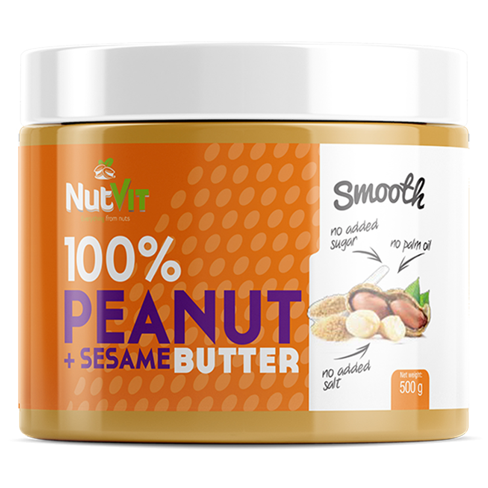 30914 nutvit 100  peanut  sesame butter sm 500g rgb