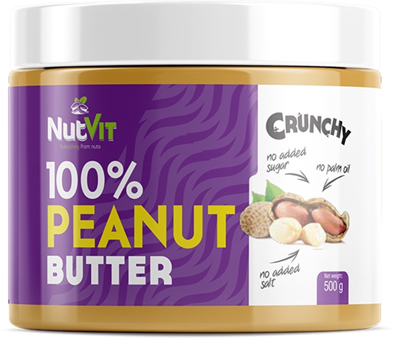 Nutvit 100  peanut butter cr 500g
