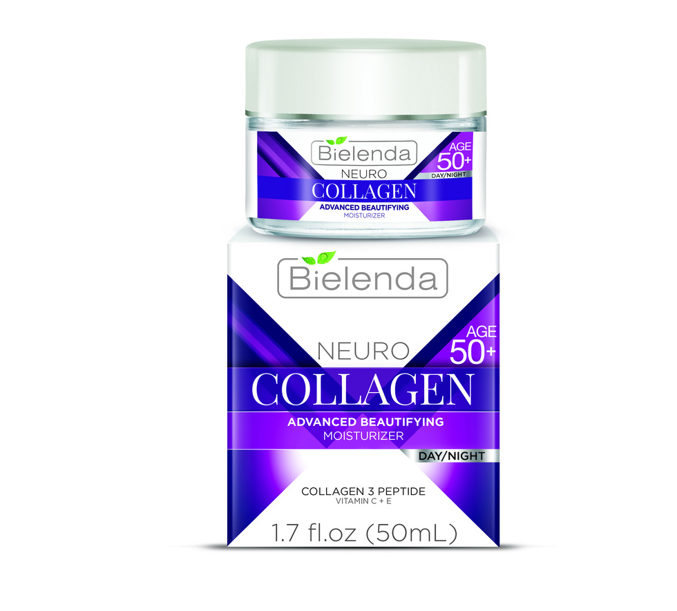 Bie 00809 cz age therapy collagen face cream box 50  karton i sloik copy